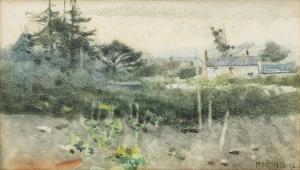 RICHARDS Frank 1863-1935,A landscape with a farm,1893,Bonhams GB 2022-02-23