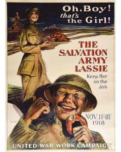 RICHARDS G.M,The Salvation Army Oh Boy! That's the Girl ! Nov 1,1918,Millon & Associés FR 2020-02-26
