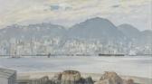 richards harper 1908-1996,Winter view of Hong Kong Island,1960,Christie's GB 2007-12-13