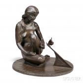 RICHARDS Lucy Currier 1900-1900,Figural Sundial,1917,Skinner US 2015-06-20