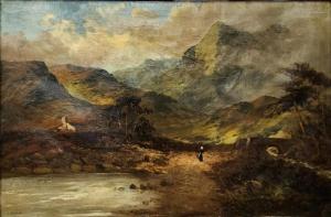 RICHARDS Thomas Addison 1820-1900,Mountain Landscape,Wickliff & Associates US 2023-04-01