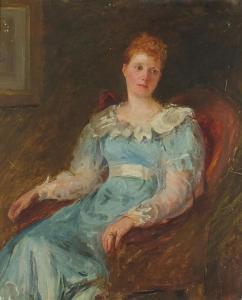RICHARDSON Charles James 1806-1871,Portrait of Birdie Mac Laren,Eastbourne GB 2020-05-13