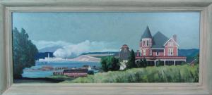 RICHARDSON ERNEST,Port Townsend, Washington  wide landscape with Vic,1974,O'Gallerie 2019-04-01