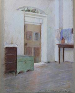 RICHARDSON Frederick T 1862-1937,INTERIOR SCENE,Potomack US 2015-06-13