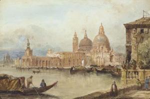 RICHARDSON George 1808-1840,The Dogana, Venice,Christie's GB 2003-10-16