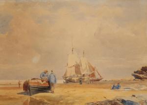 RICHARDSON Henry Burdon 1811-1874,Seashore,Duke & Son GB 2019-10-17