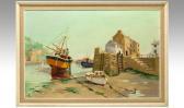 RICHARDSON James R 1900-1900,Ships in Dock,Gerrards GB 2012-02-09