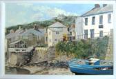 RICHARDSON James R 1900-1900,Village Harbour in Devon,Lots Road Auctions GB 2008-05-04