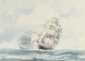 RICHARDSON John 1774-1865,Riding the ocean swell,Christie's GB 2009-07-28