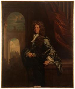RICHARDSON Jonathan I,A portrait of John Plumer standing three-quarter l,Duke & Son 2023-04-05
