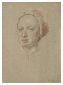 RICHARDSON Jonathan I,Portrait of the artist's son, Jonathan Richardson ,1734,Christie's 2023-12-08