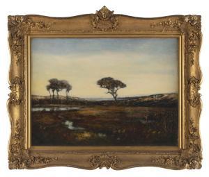 RICHARDSON Louis H. 1853-1923,Expansive shore scene,Eldred's US 2023-04-07