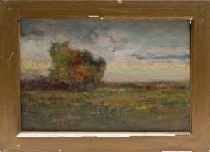 RICHARDSON Louis H. 1853-1923,Sunset meadow,1911,Eldred's US 2012-03-30