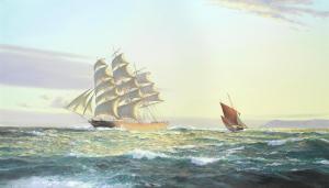 Richardson Mackrill Martyn 1962,The Cutty Sark off the South Foreland,1997,Bonhams GB 2018-04-18