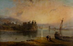 RICHARDSON Thomas Miles I 1784-1848,Conwy estuary,Rogers Jones & Co GB 2023-11-18