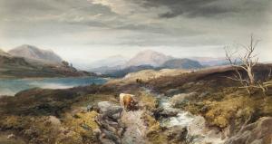 RICHARDSON Thomas Miles II,Looking up Glen Atrae on Loch Awe, Argyleshire,Christie's 2013-05-14