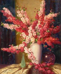 RICHARDSON Volney Allan 1880-1955,Cherry Blossoms in a Vase,Bonhams GB 2024-04-26