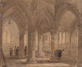 RICHARDSON William 1830-1880,Roslin Chapel,1847,Mallams GB 2008-06-25