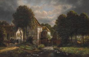 RICHARDT Joachim Ferdinand 1819-1895,The Mill,Bonhams GB 2019-08-06