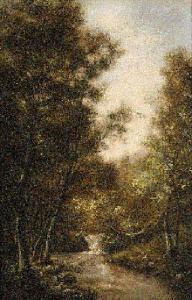 RICHET Léon 1847-1907,A Barbizon Landscape,Christie's GB 1998-06-26