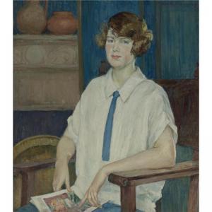 RICHMOND Agnes Millen 1870-1964,PORTRAIT OF A WOMAN,1924,Sotheby's GB 2008-09-24