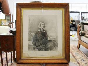 Richmond George 1809-1896,Antique portrait of a lady,Vickers & Hoad GB 2016-10-30