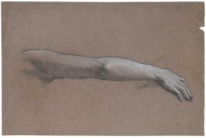 RICHMOND William Blake 1842-1921,Study of an Arm,Brunk Auctions US 2023-03-24