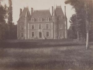 RICHOU Louis Noel 1816-1895,Manoir dans les environs d'Orléans,Tajan FR 2012-11-27