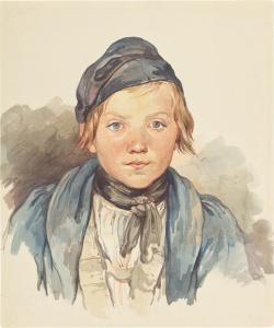 RICHTER August 1801-1873,Bildnis eines Jungen,Villa Grisebach DE 2020-12-02