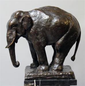 RICHTER Etha 1883-1977,Großer Elefant,Reiner Dannenberg DE 2020-09-17