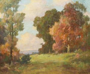 RICHTER Henry Leopold 1870-1960,Autumn Landscape,Clars Auction Gallery US 2022-07-16