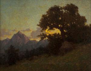 RICHTER Henry Leopold 1870-1960,Grand Tetons,John Moran Auctioneers US 2013-10-22