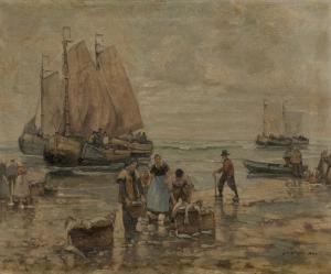 RICHTER REICH F.M 1896-1950,Bringing in the fish,Rosebery's GB 2023-09-12