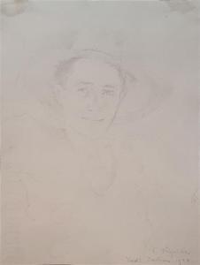 Richter Tadeus 1880-1940,A boy with a hat,1928,Matsa IL 2018-01-03