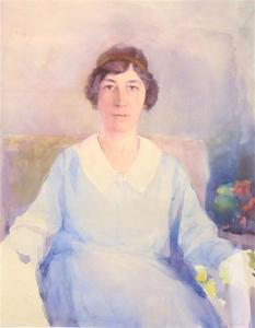 Richter Tadeus 1880-1940,Portrait of woman,1920,Matsa IL 2017-08-24