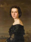 RICK G 1847,Portrait einer Dame,1857,Schuler CH 2016-03-16