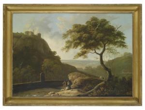 RICKARDS R.F,A view of Tivoli with the Temple of Vesta and the ,1806,Christie's GB 2011-11-16