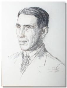 rickett,Shoulder Length Portrait of a Gentleman,1932,Gilding's GB 2009-05-19