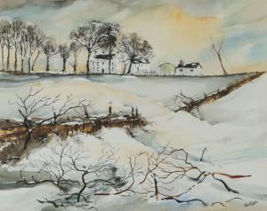 RIDDLES Ken,WINTER LANDSCAPE,Ross's Auctioneers and values IE 2022-11-09