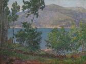 RIDER Arthur Grover 1886-1975,Landscape with Ocean View,Hindman US 2005-12-11