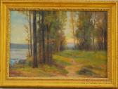 RIDER Henry Orne,The First Tints of Sunset/Banks of the Charles Riv,1926,Skinner 2012-07-18