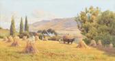 RIDGARD Hartley 1893-1924,Harvest Time, Vale of Conway,Peter Wilson GB 2023-07-13