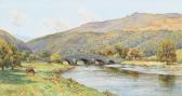 RIDGARD Hartley 1893-1924,The Bridge, Llanelltyd, Merionethshire,Peter Wilson GB 2023-10-12