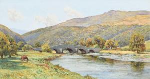 RIDGARD Hartley 1893-1924,The Bridge, Llanelltyd, Merionethshire,Peter Wilson GB 2023-10-12