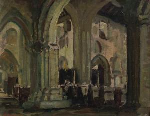 RIDING Harold 1925-1969,Interior, Cartmel Priory,Capes Dunn GB 2021-04-20