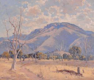 RIEBE Anton David 1904-1987,Mount William, Grampians Victoria,Elder Fine Art AU 2023-07-31