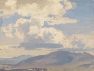 RIEDEL Wilhelm 1832-1876,Clouds,Palais Dorotheum AT 2014-06-16