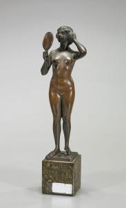 RIEDER H,showing a standing nude female,Chait US 2017-12-10