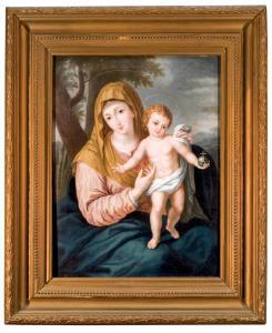 RIEDMAYER Francisco Javier 1700-1800,Virgen con el Niño,1814,Duran Subastas ES 2019-03-28