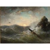 RIEGEN Nicholaas 1827-1889,stormy seas,Sotheby's GB 2006-09-06